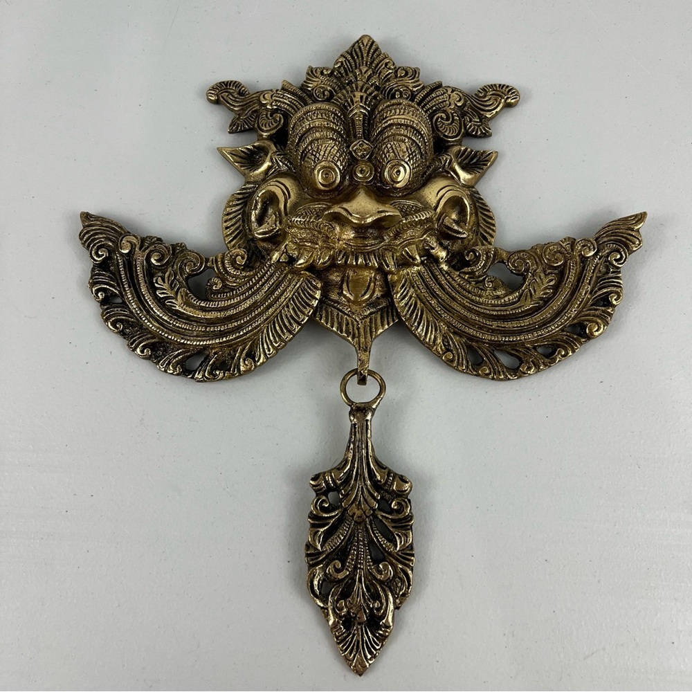 Brass Yali - Wall Hanging